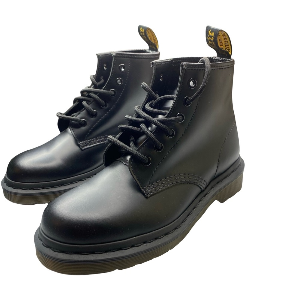 Dr. Martens Black Lace-Up Men's Boots - Picture 3 of 10